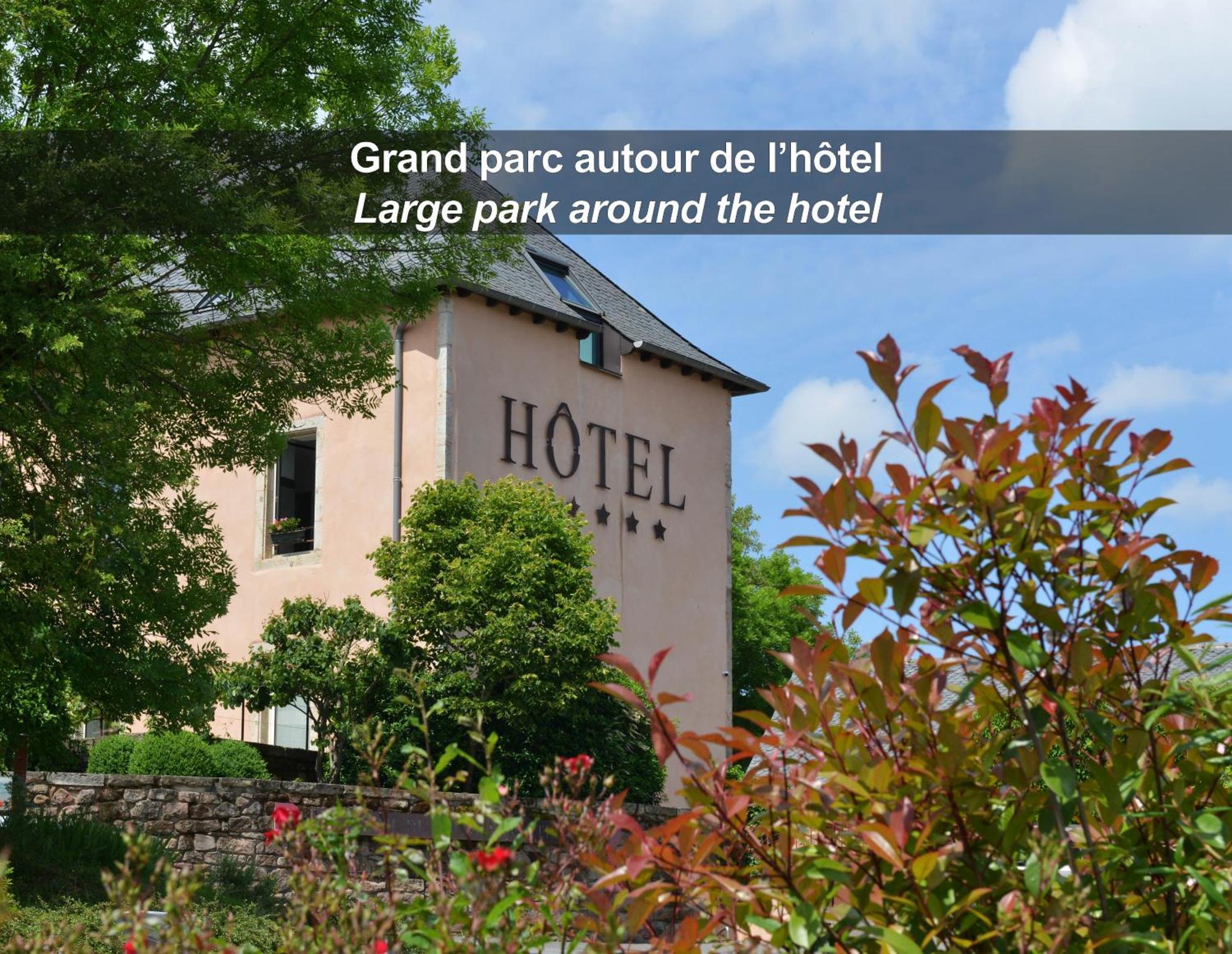 Hotel La Ferme De Bourran Rodez - Parking Prive Gratuit Exterior foto